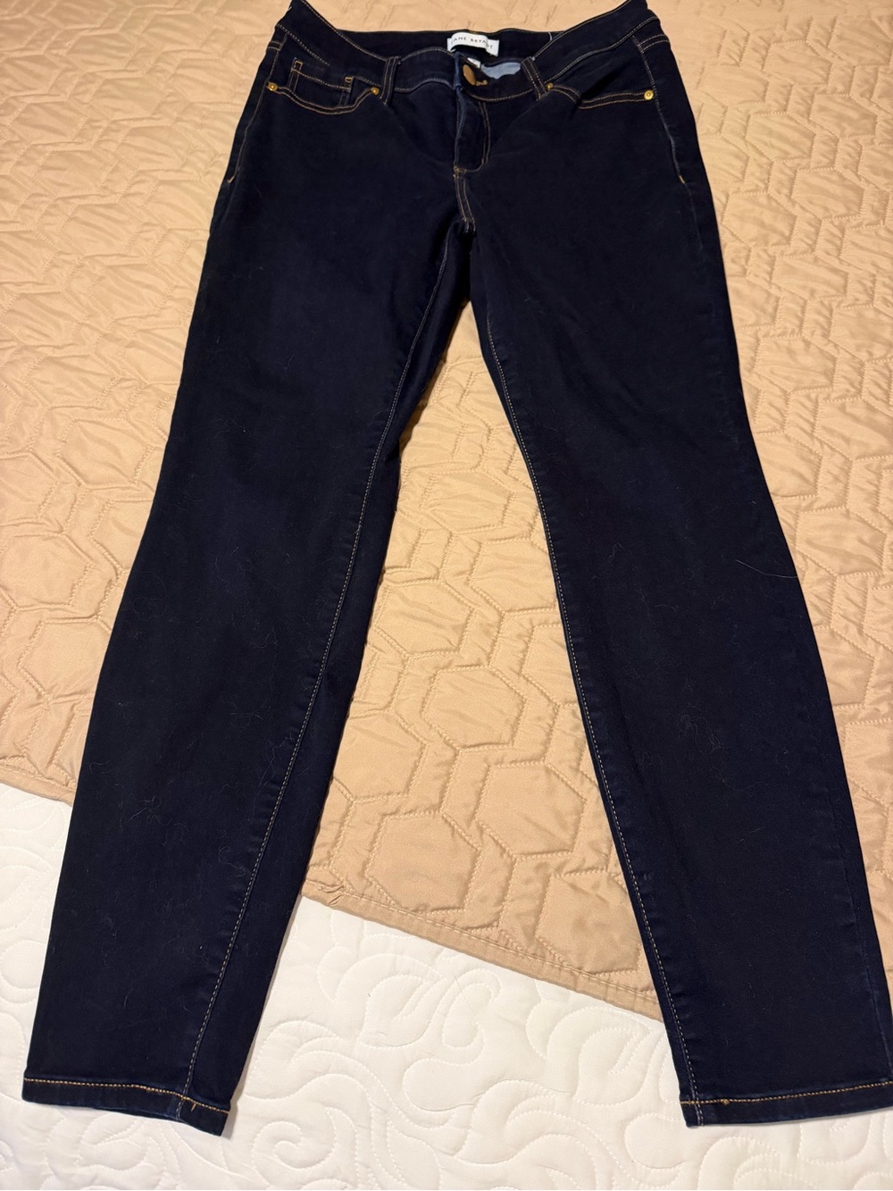 Lane Bryant skinny dark wash jeans 12
